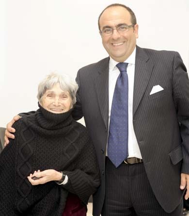 maria lai con massimo deiana